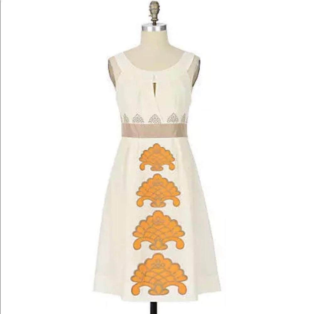 Anthropologie Floreat Krasna Knee Length Dress 6